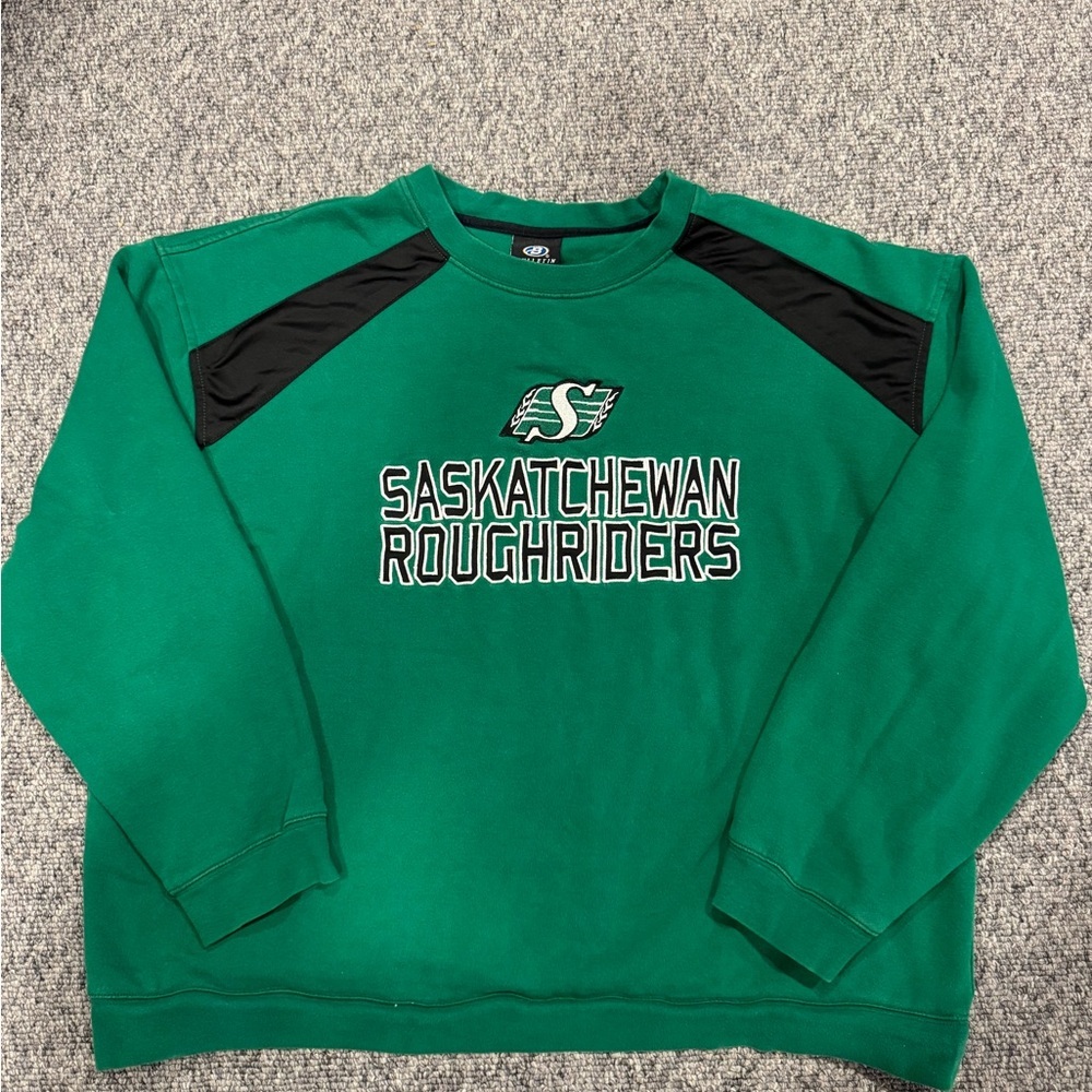 Green Saskatchewan Roughriders Men's Sweater